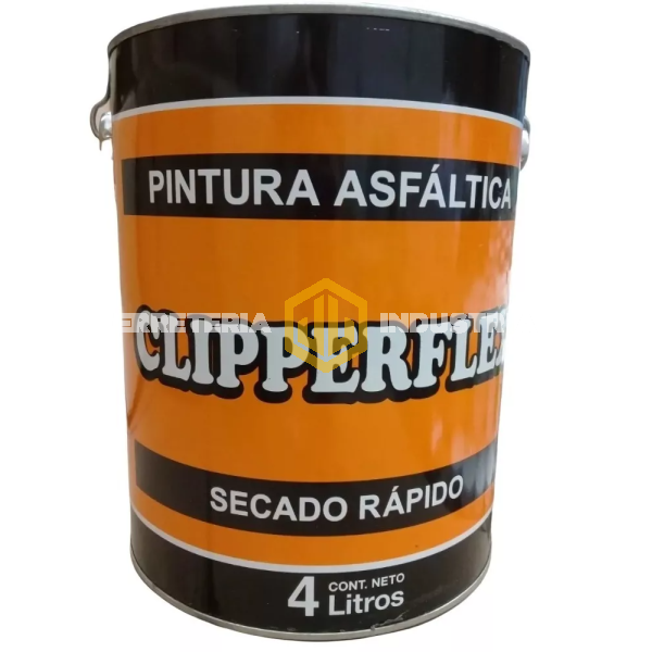 Pintura Asfaltica Clipperflex 4L 9499