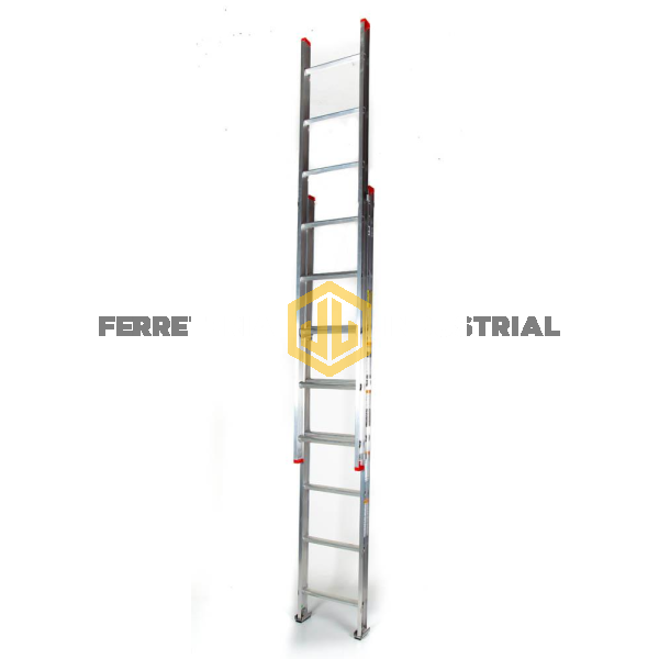 Escalera De Aluminio Extensible 12X12 Profesional Dogo