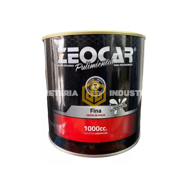 Zeocar Pasta Fina - Pasta De Pulir Fina - 1kg