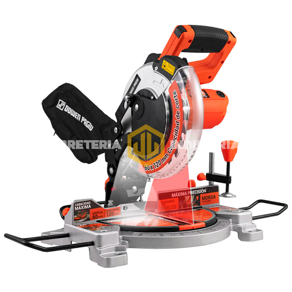 Sierra Ingletadora 210mm 8" tC Laser 1200W Dowen Pagio