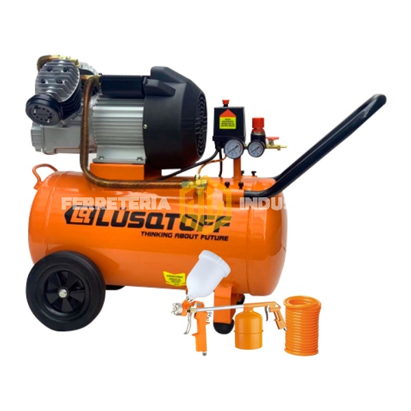 Compresor Lusqtoff 50l. 3.5hp Lc-3550bk