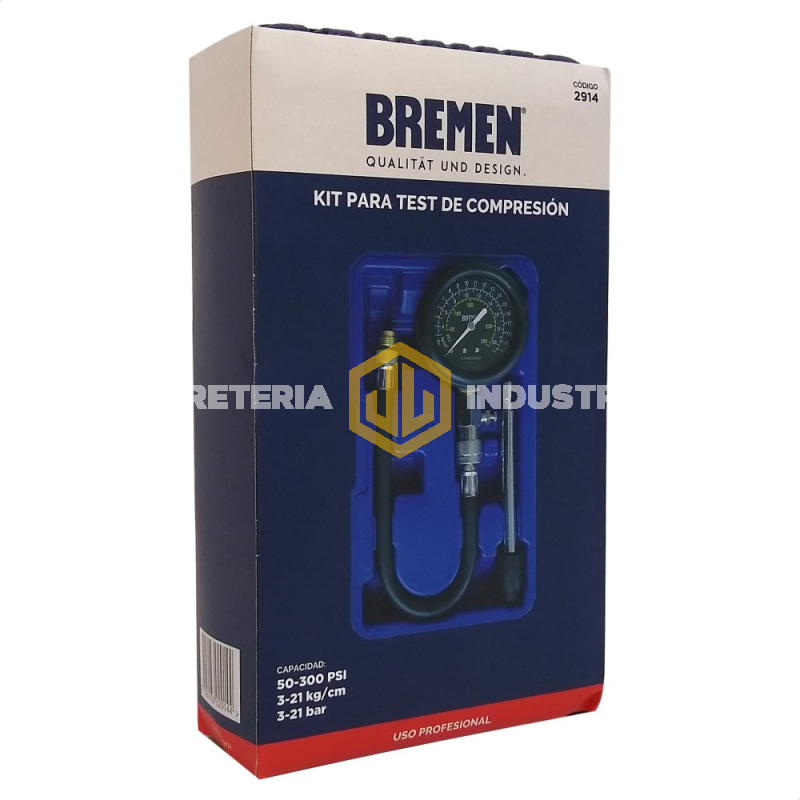 Compresometro 3 A 21Kg/cm2 Bremen