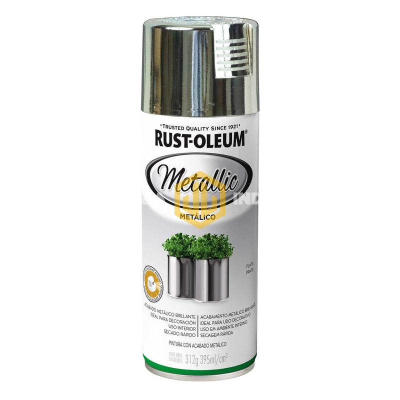 Aerosol Rust Oleum Plata 9522