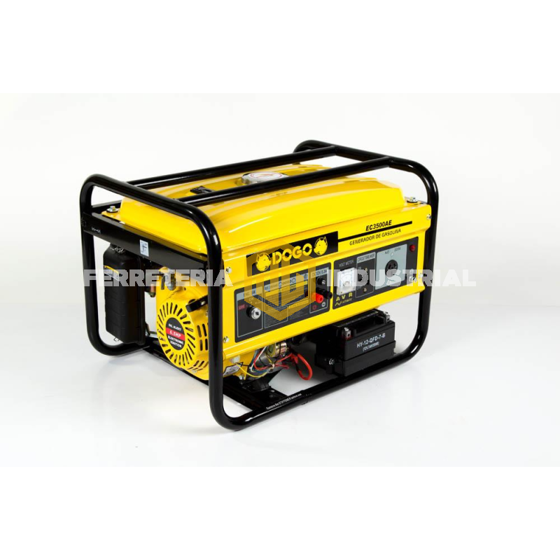 Generador nafta 220v-ec3500-4t-a/elect.-2.7kva Dogo