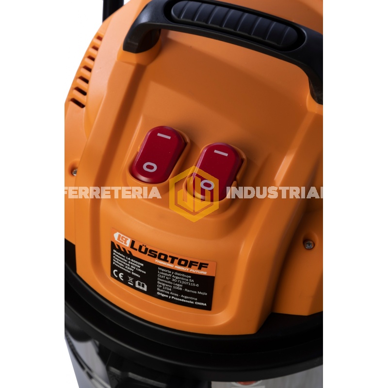 Aspiradora Lusqtoff 2400W 60Lts La6002M 3600