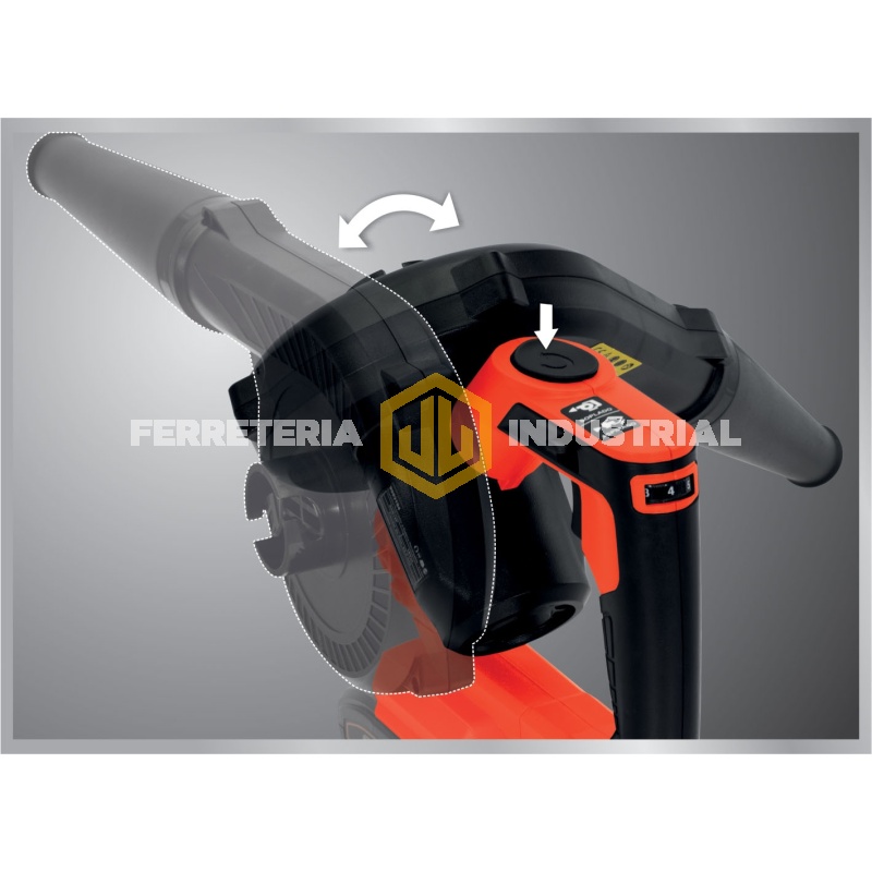 Soplador Aspiradora a Bateria 18V Dowen Pagio 9993194