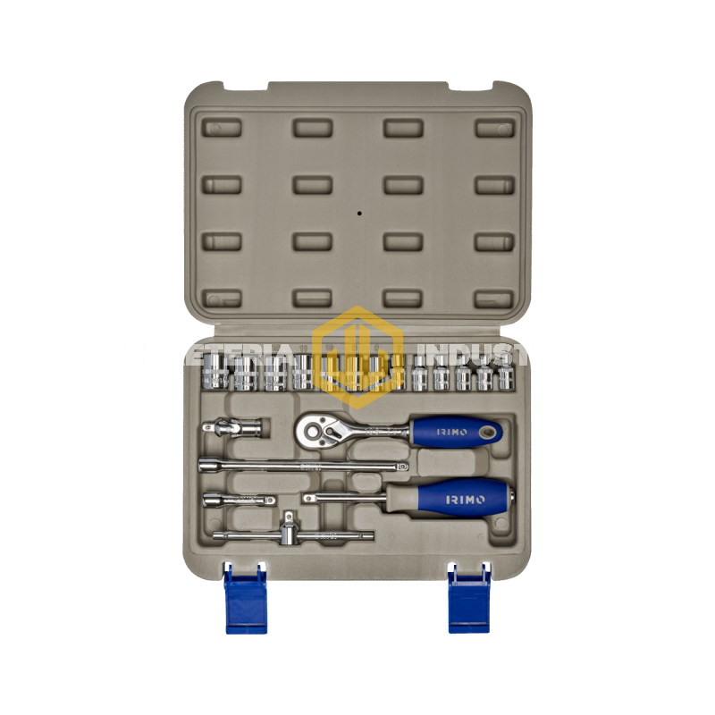 Juego Bocallave 1/4 19 Piezas Irimo