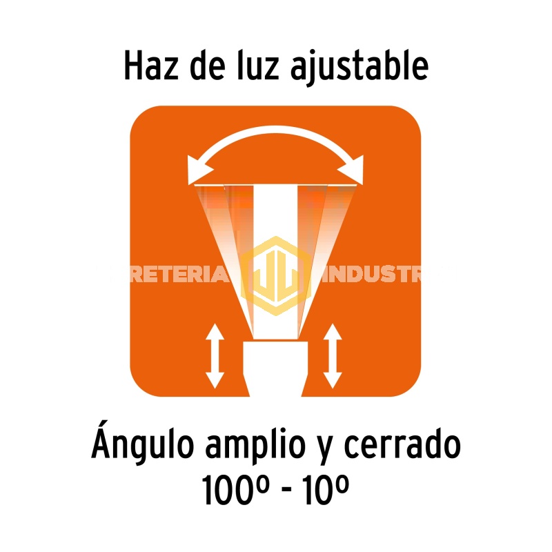 Linterna Led Cuerpo Aluminio Recargable 820L Truper